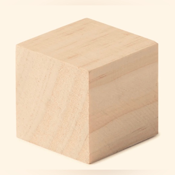 Michael’s 2" Square Wood Block Set, 20 pieces - Picture 1 of 2